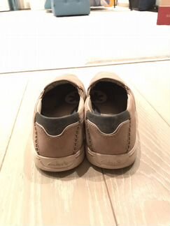 Слипоны кожаные Clarks