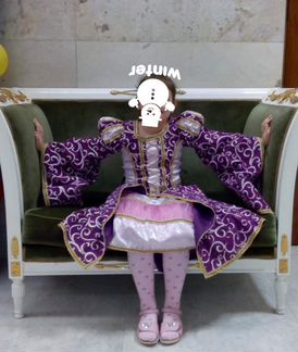 Платье костюм лиловая фея