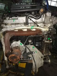 Двигатель без навесного на Mercedes-Benz Vito W638