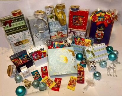 Скрепыши 2 Новогодние подарки коробки коллекции