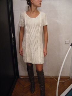 Белое вязаное платье Chloe оригинал