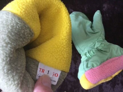 Варежки детские