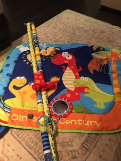 Развивающий коврик Мир детства Динозаврики