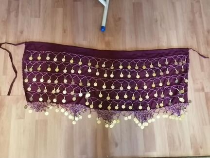 Пояс с монетами для восточного танца