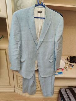 Костюм льняной, мужской р52 Италия оригинал