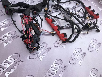 Проводка двигателя 3.0 tfsi, CRE Audi A6 C7, A7