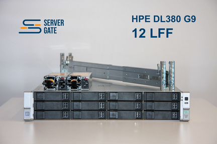 Сервер HP DL380 G9 12LFF 2x E5-2643v3 96 GB