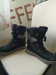 Ботинки зимние для девочки Geox. Мембрана