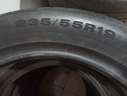 Летняя резина Dunlop Sport Maxx runflat 235/55R19