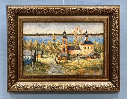 Картина летний пейзаж