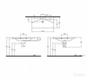 Раковина ideal standart DAY light 100