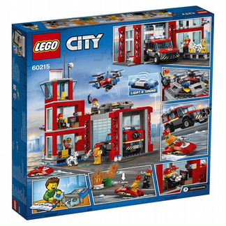 Конструктор lego City Fire Пожарное депо 60215