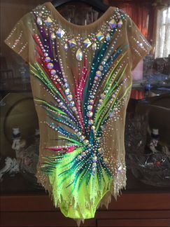 Купальник для художественной гимнастики 134 р