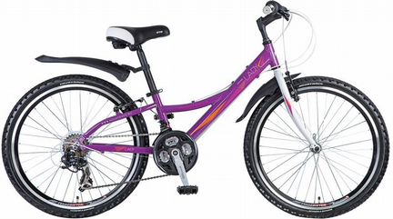 Велосипед 24 Novatrack lady (Ал. рама) 21 ск. фиол